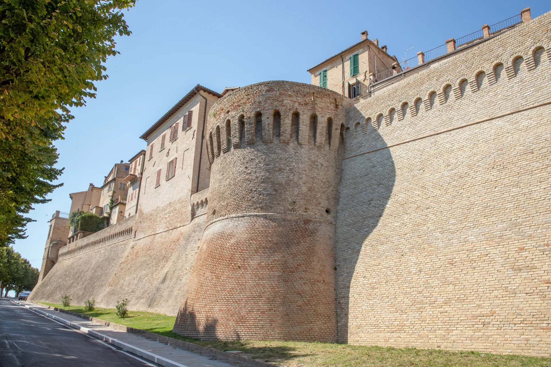 Torre della Rotonda | Corinaldo Torre della Rotonda, Corinaldo tra i Borghi più Belli d'Italia, Marche — estate