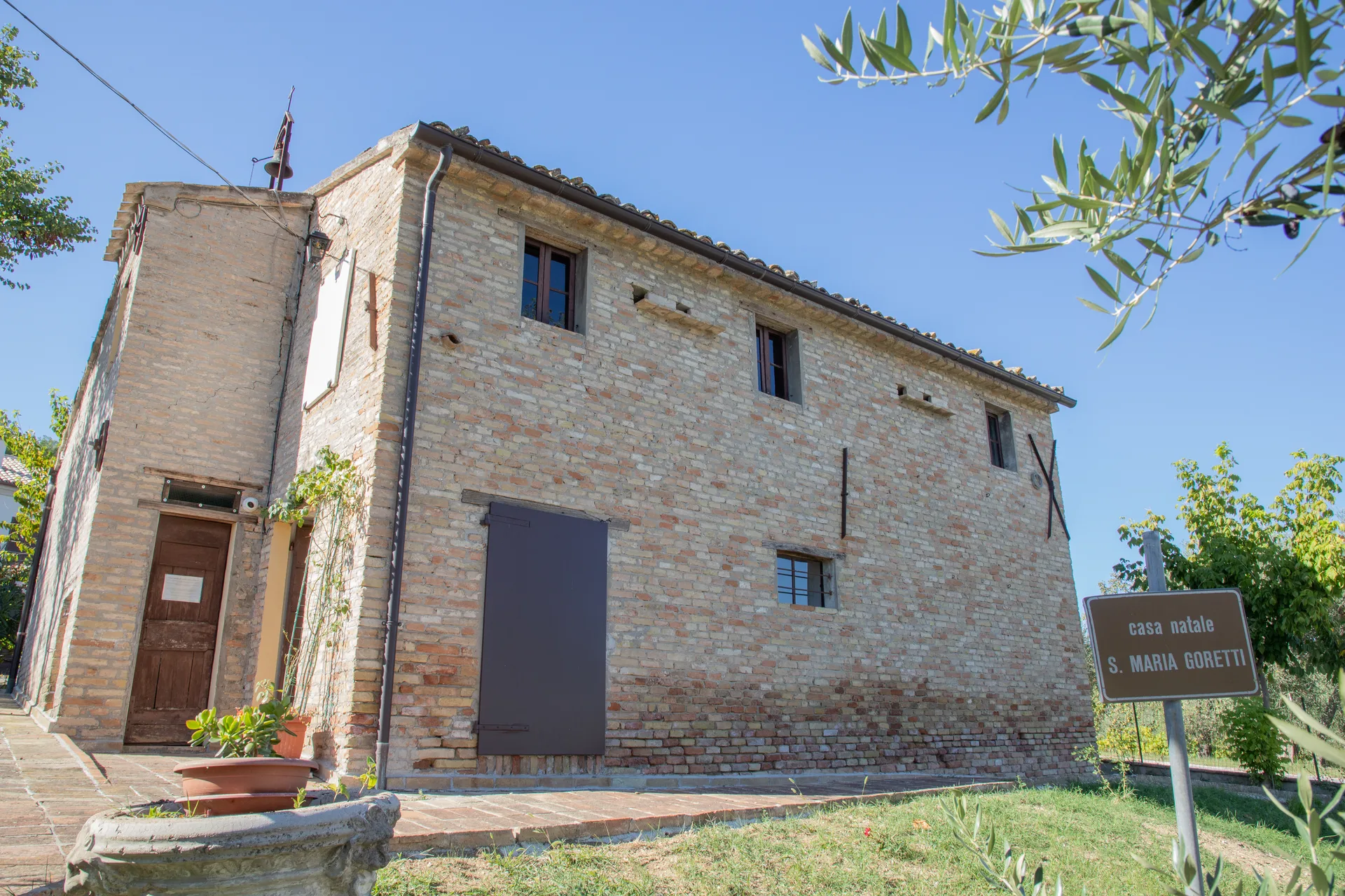 Casa natale di Santa Maria Goretti a Corinaldo, Borgo più Bello d'Italia nelle Marche