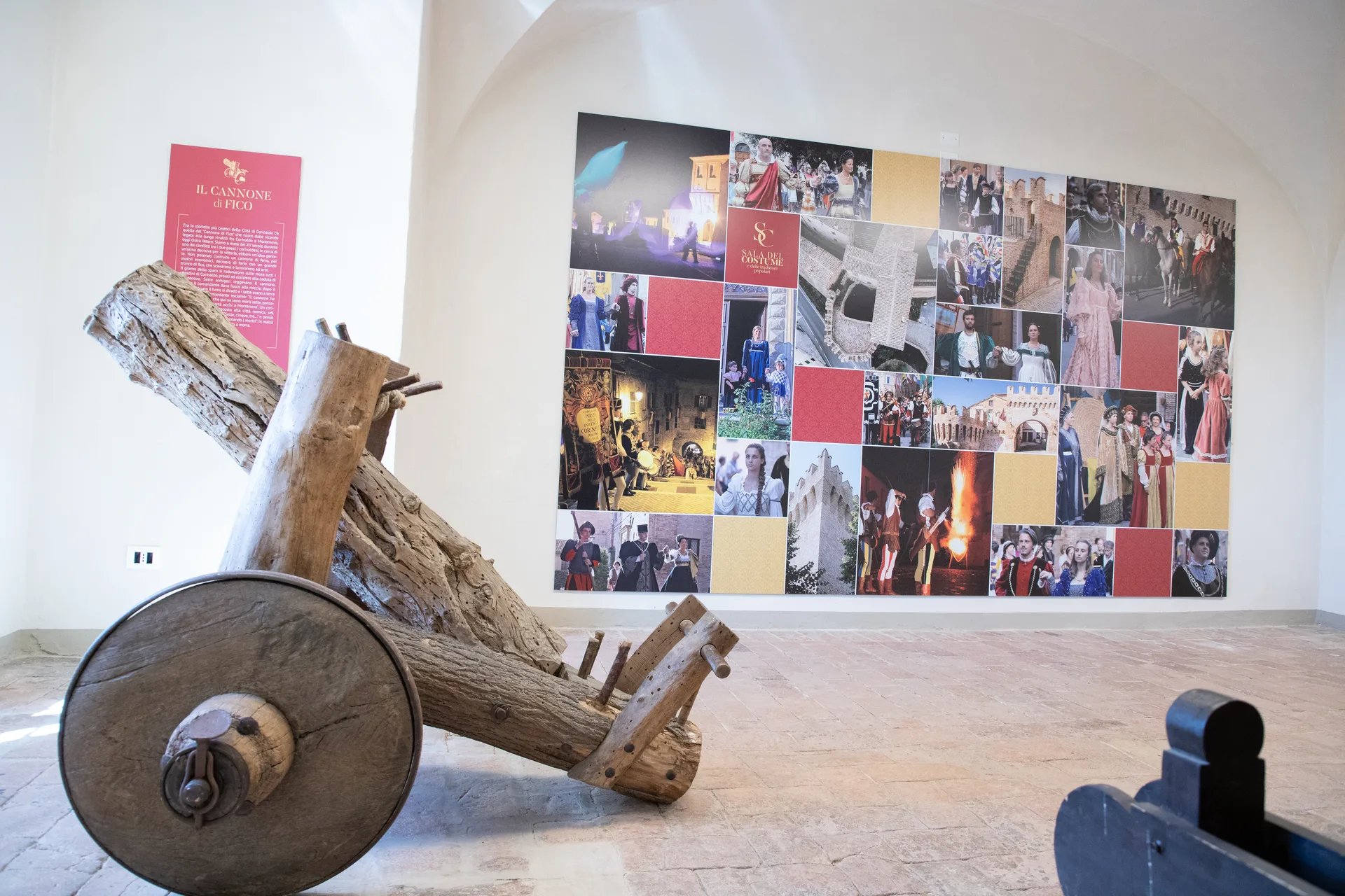 Sala del Costume | Corinaldo Sala del Costume, patrimonio di Corinaldo tra i Borghi più Belli d'Italia, Marche