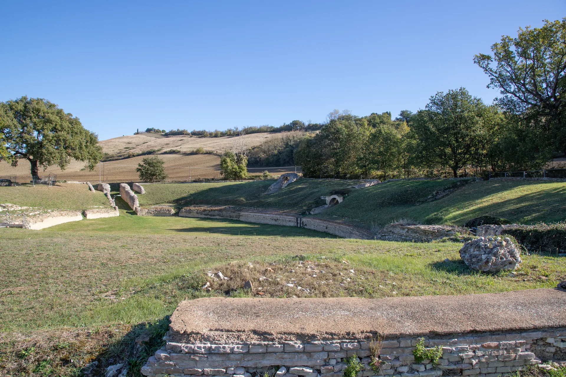 Sito archeologico di Suasa, patrimonio di Corinaldo tra i Borghi più Belli d'Italia, Marche