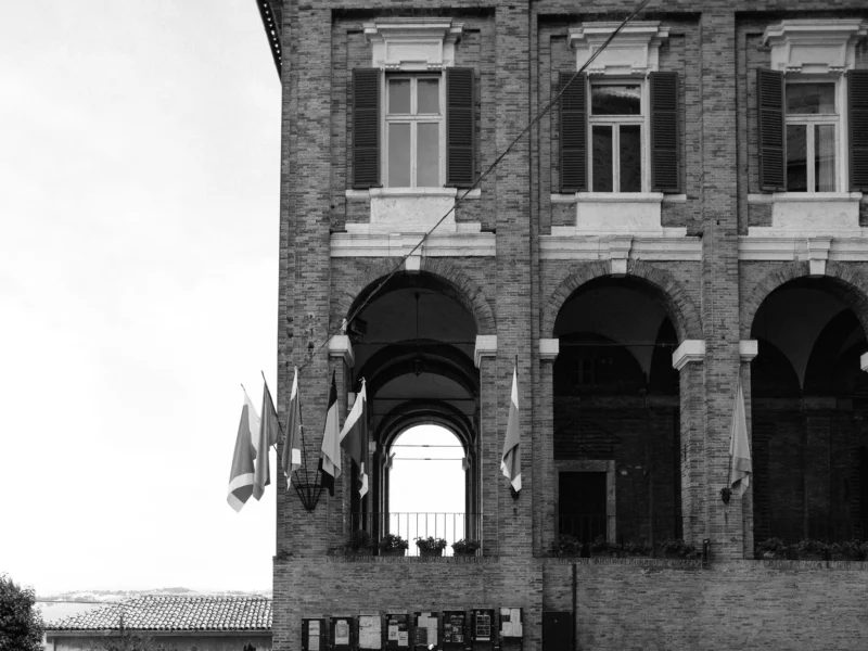 Scorci, Corinaldo tra i Borghi più Belli d'Italia, Marche — estate