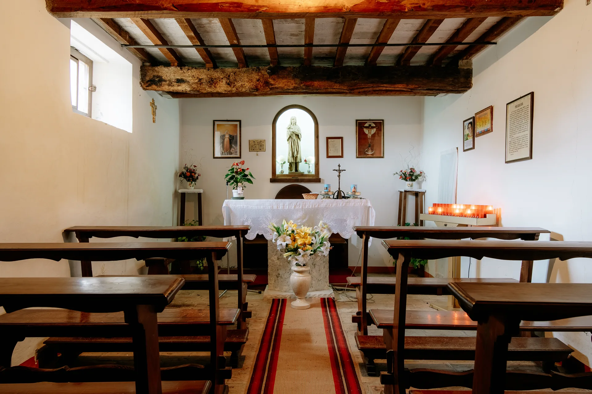 Casa natale di Santa Maria Goretti a Corinaldo, Borgo più Bello d'Italia nelle Marche