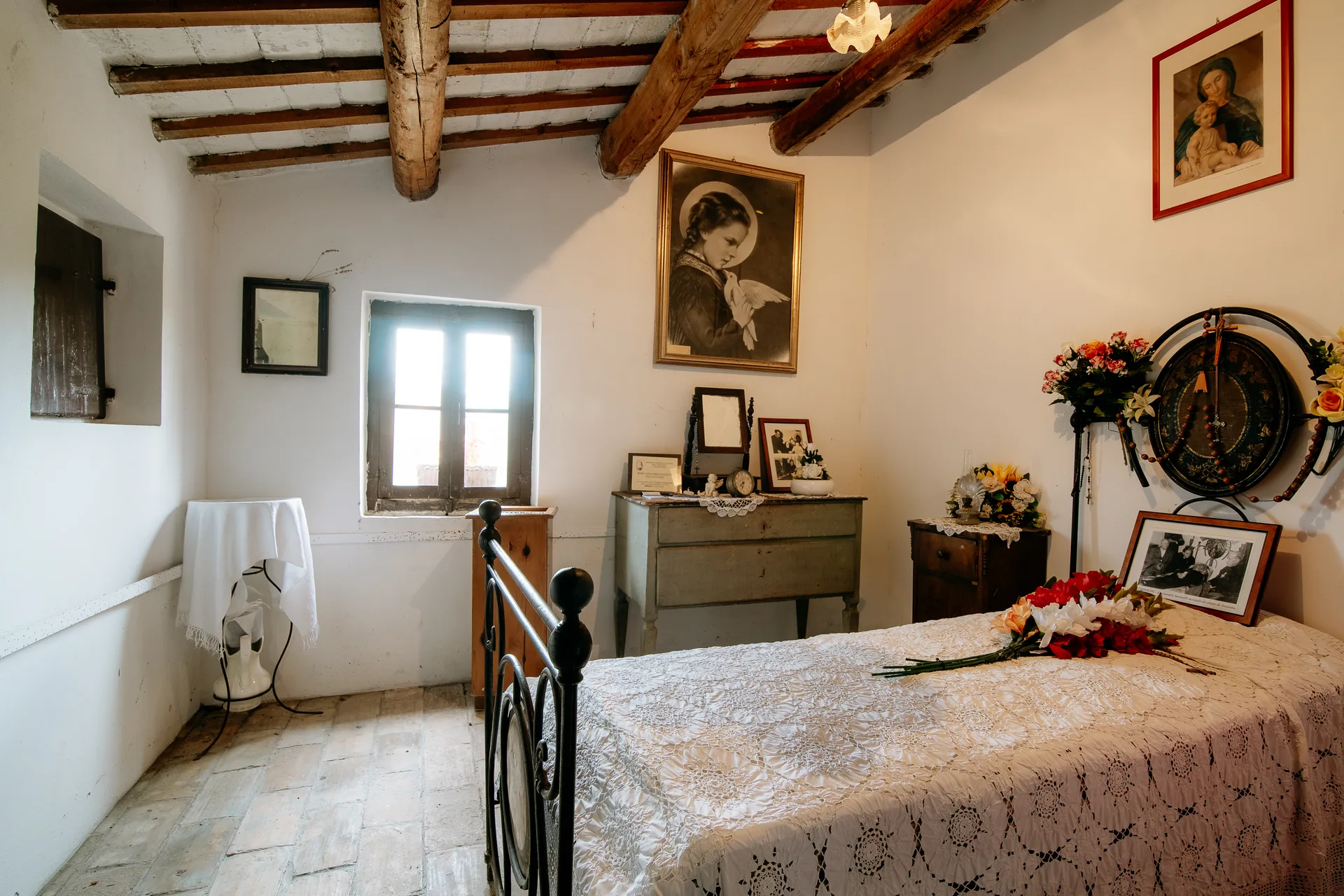 Casa natale di Santa Maria Goretti a Corinaldo, Borgo più Bello d'Italia nelle Marche
