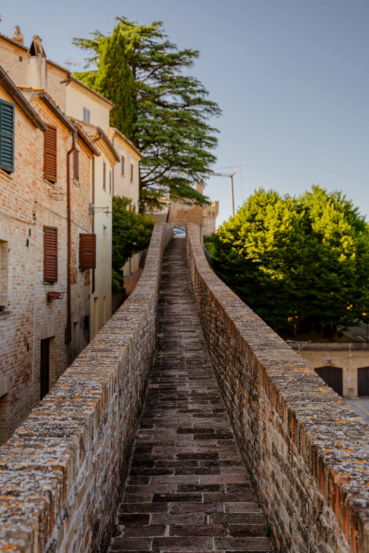 Cinta muraria medievale | Corinaldo Cinta muraria medievale, Corinaldo tra i Borghi più Belli d'Italia, Marche — estate